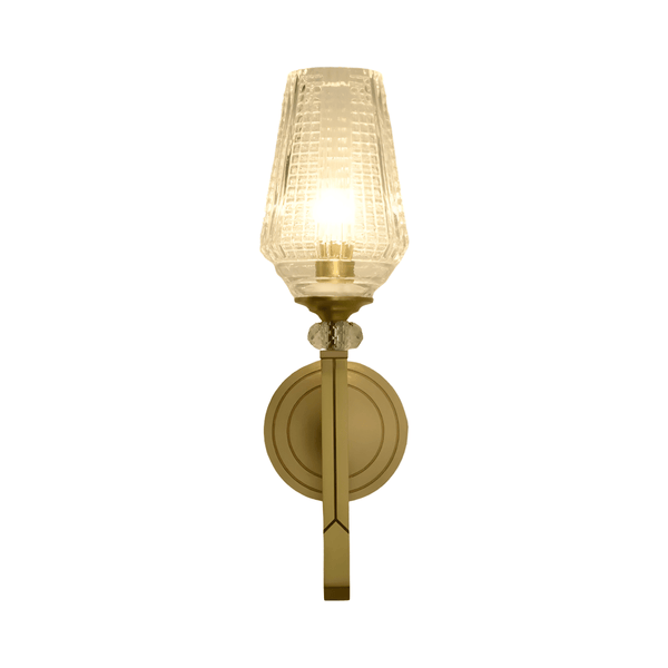 Luminária Arandela Moderna Minimalista Vidro Metal Haviera - ORNE™ — decor studio