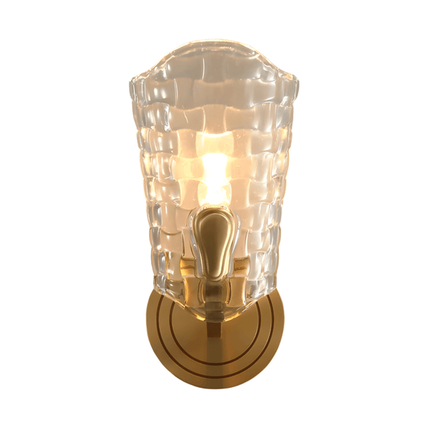 Luminária Arandela Moderna Minimalista Vidro Metal Kalifa - ORNE™ — decor studio