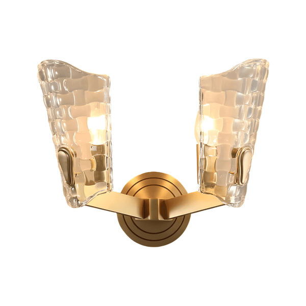 Luminária Arandela Moderna Minimalista Vidro Metal Kalifa - ORNE™ — decor studio