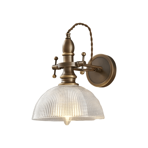 Luminária Arandela Moderna Minimalista Vidro Metal Lonteo - ORNE™ — decor studio