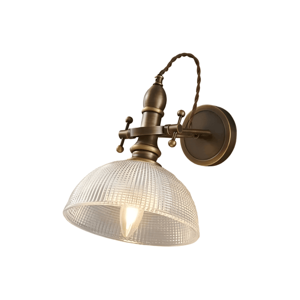 Luminária Arandela Moderna Minimalista Vidro Metal Lonteo - ORNE™ — decor studio