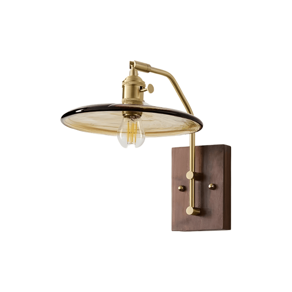Luminária Arandela Moderna Minimalista Vidro Metal Shantal - ORNE™ — decor studio