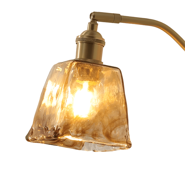 Luminária Arandela Moderna Minimalista Vidro Metal Shantal - ORNE™ — decor studio