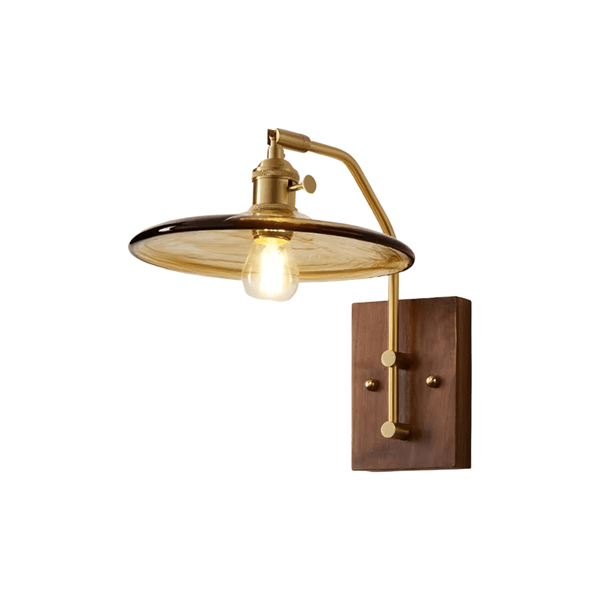 Luminária Arandela Moderna Minimalista Vidro Metal Shantal - ORNE™ — decor studio