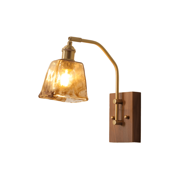 Luminária Arandela Moderna Minimalista Vidro Metal Shantal - ORNE™ — decor studio