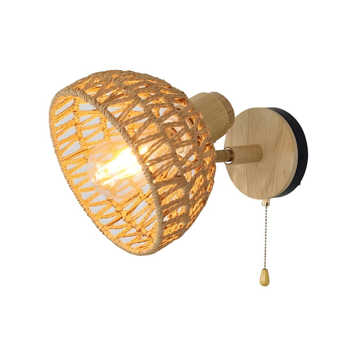 Luminária Arandela Moderna Rústica Vime Clarté - ORNE™ — decor studio