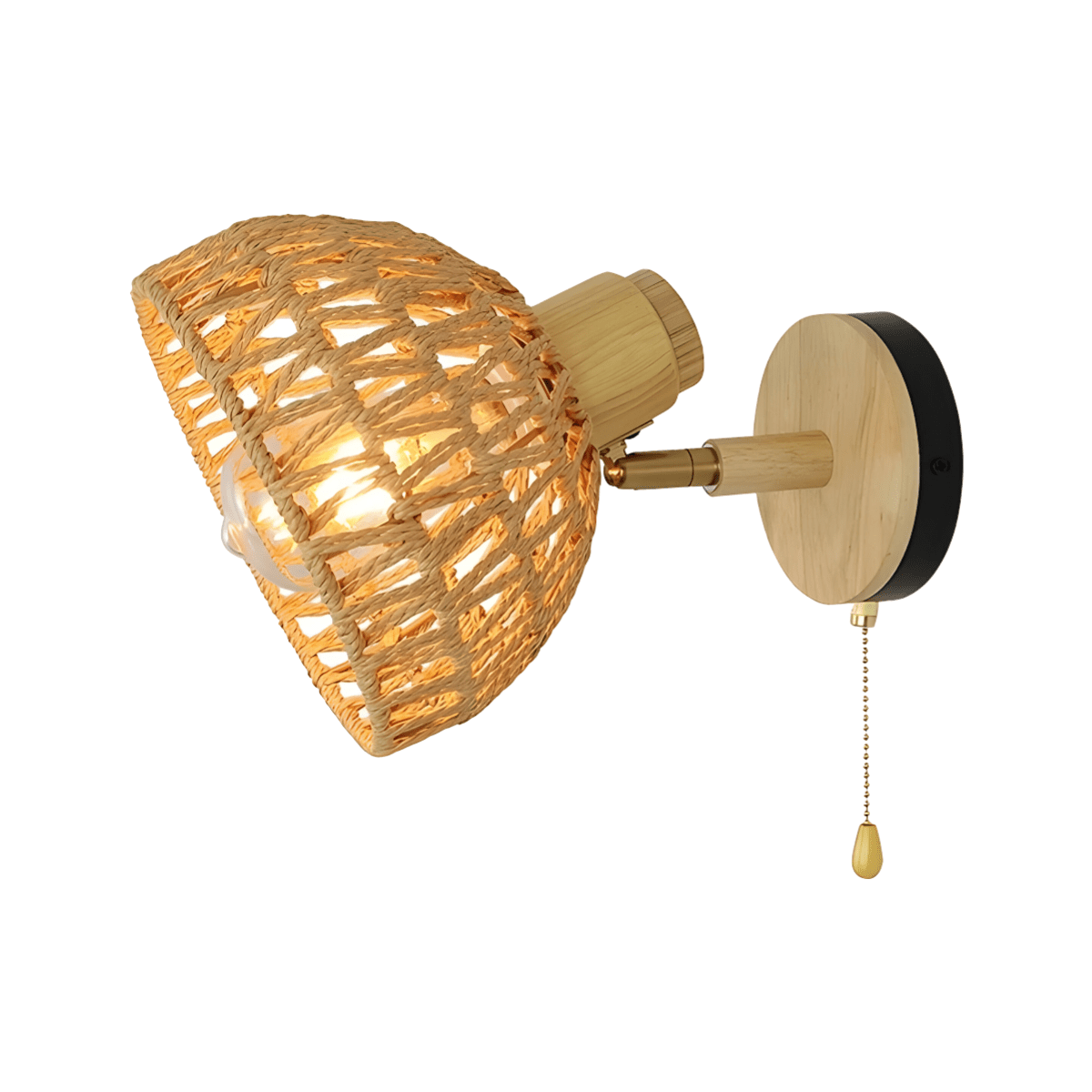 Luminária Arandela Moderna Rústica Vime Clarté - ORNE™ — decor studio