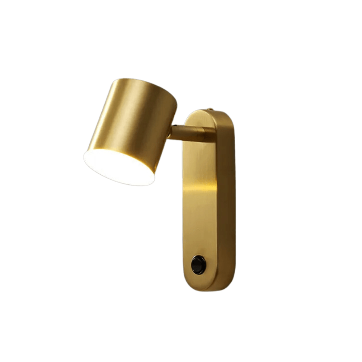 Luminária Arandela Moderno Minimalista Articulada Bryx Uno - Dourado