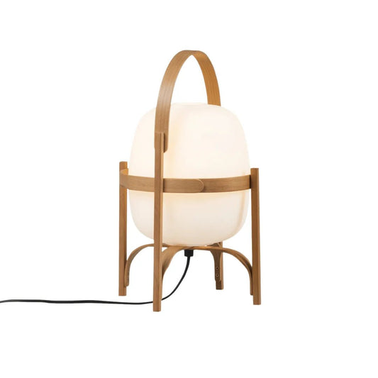Luminária de Mesa Abajur Madeira Moderna Minimalista Tapajós - ORNE™ — decor studio