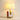 Luminária de Mesa Abajur Moderna Metal Tecido Couro Kyoto - Ø36x58cm - ORNE™