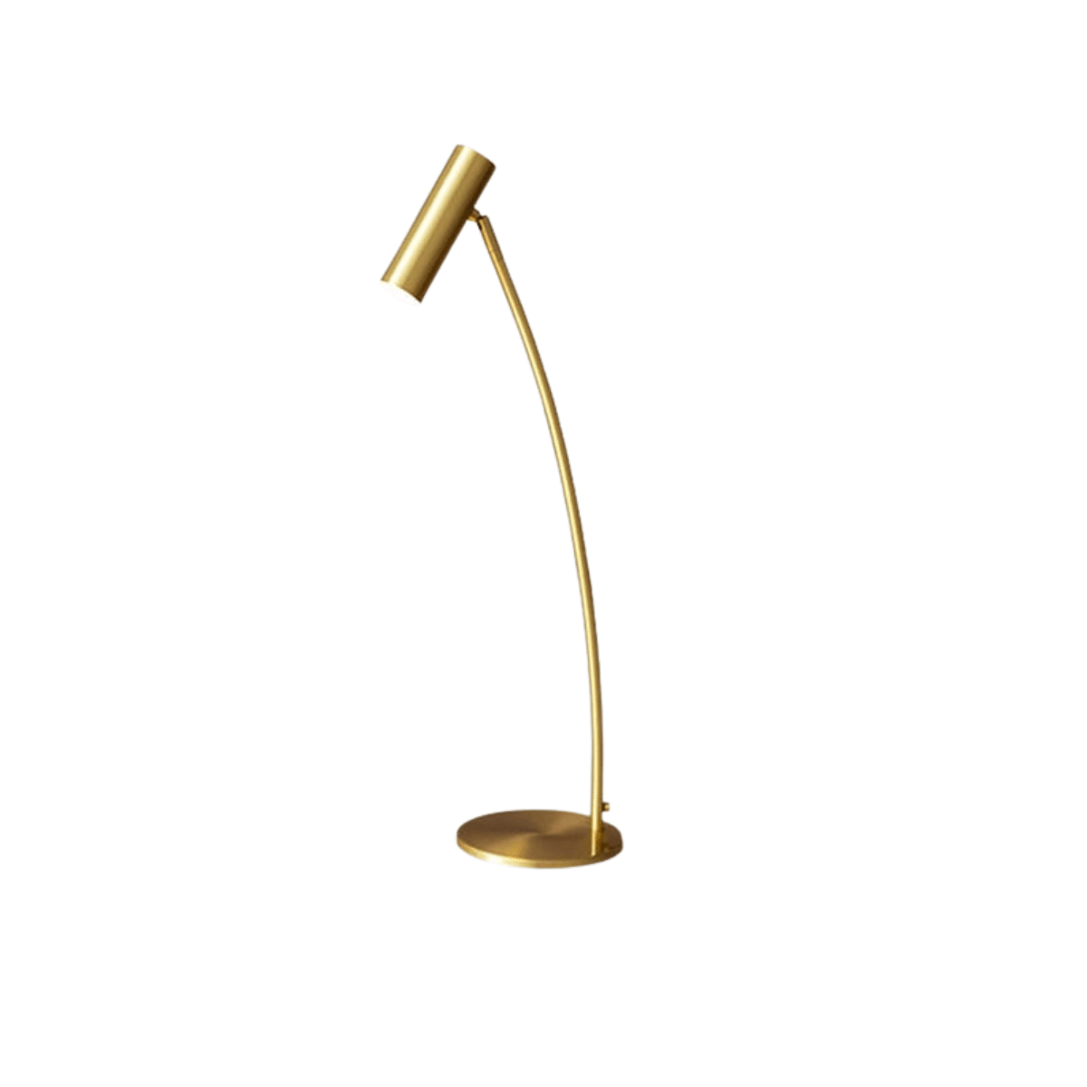 Luminária de Mesa Abajur Moderna Minimalista Articulada Elvin - Dourado