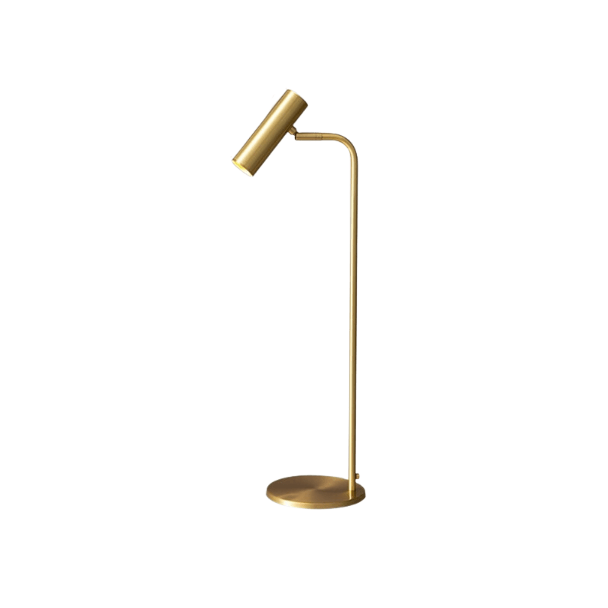 Luminária de Mesa Abajur Moderna Minimalista Articulada Oblix - Dourado