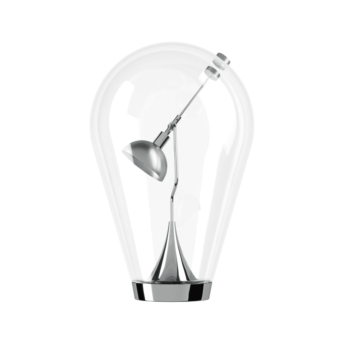 Luminária de Mesa Abajur Moderna Minimalista Articulada Taffy - Ø17cm