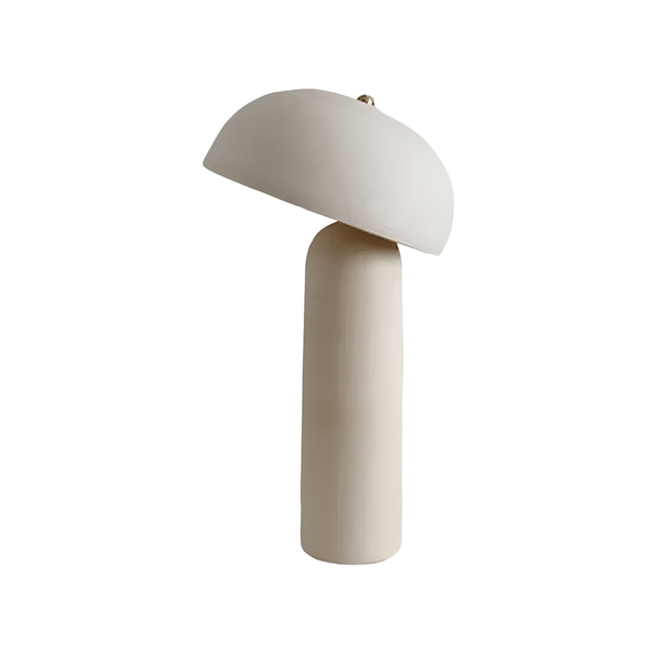 Luminária de Mesa Abajur Moderna Minimalista Concreto Bahono - ORNE™ — decor studio
