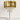 Luminária de Mesa Abajur Moderna Minimalista Cristal Condelare - Ø35x60cm / Dourado e Incolor / Cristal e Alumínio - ORNE™