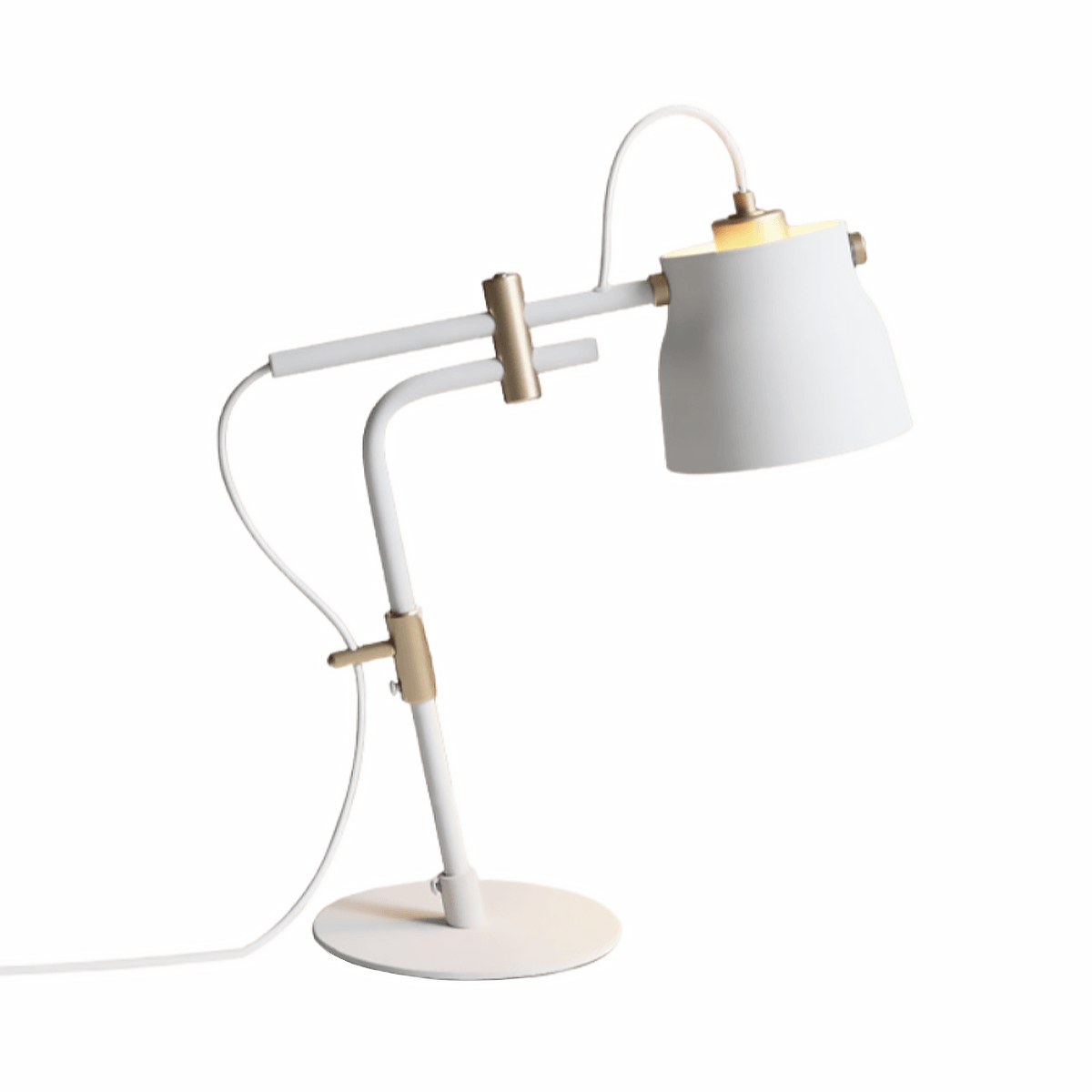 Luminária de Mesa Abajur Moderna Minimalista Cúpula Ajustável Pixar - ORNE™ — decor studio