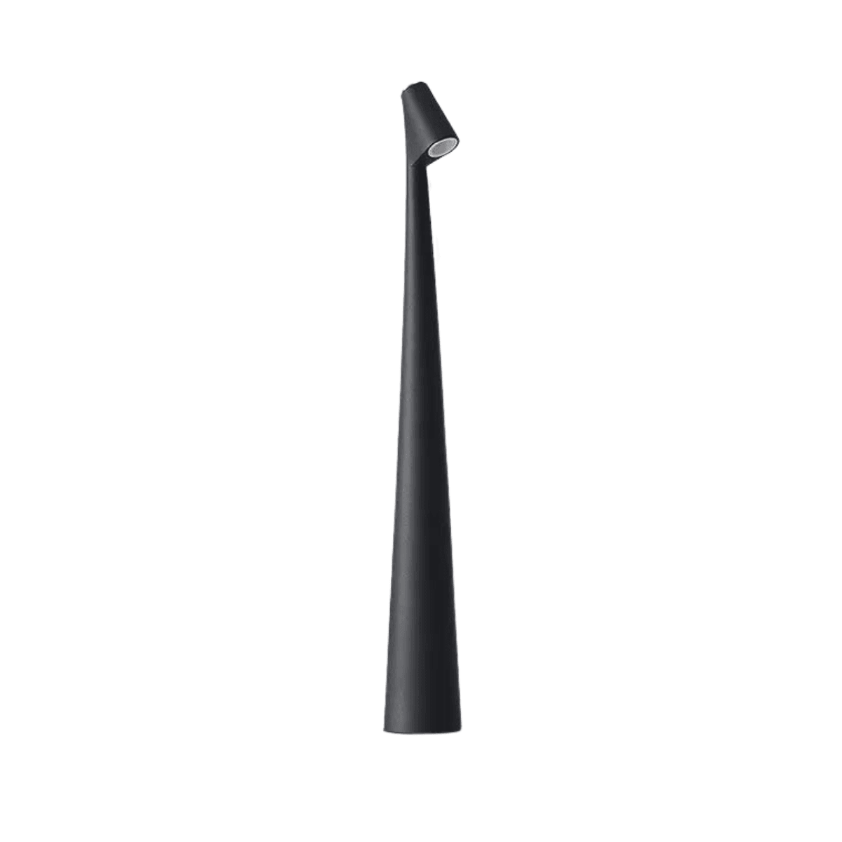 Luminária de Mesa Abajur Moderna Minimalista LED Giraffe - 35cm / Preto / Dimerizável