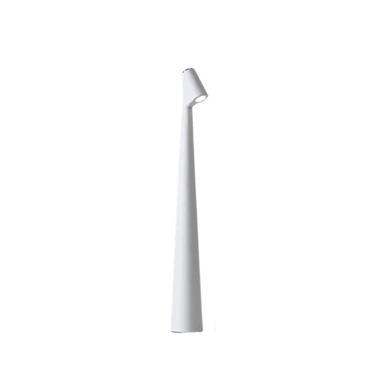 Luminária de Mesa Abajur Moderna Minimalista LED Giraffe - 35cm / Branco / Dimerizável