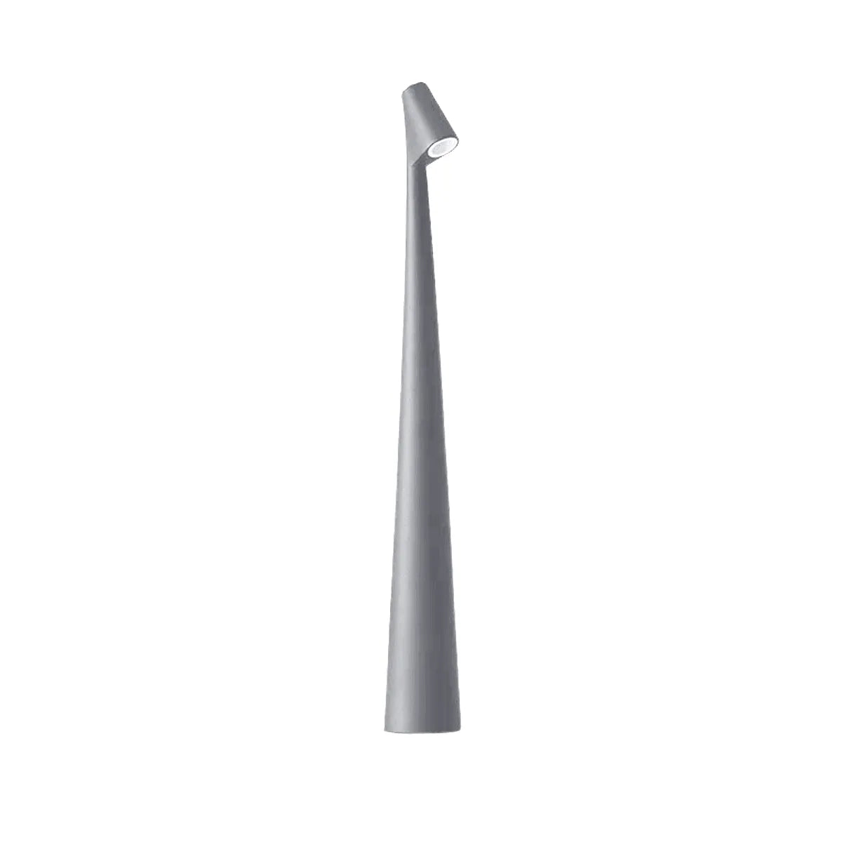 Luminária de Mesa Abajur Moderna Minimalista LED Giraffe - 35cm / Cinza / Dimerizável