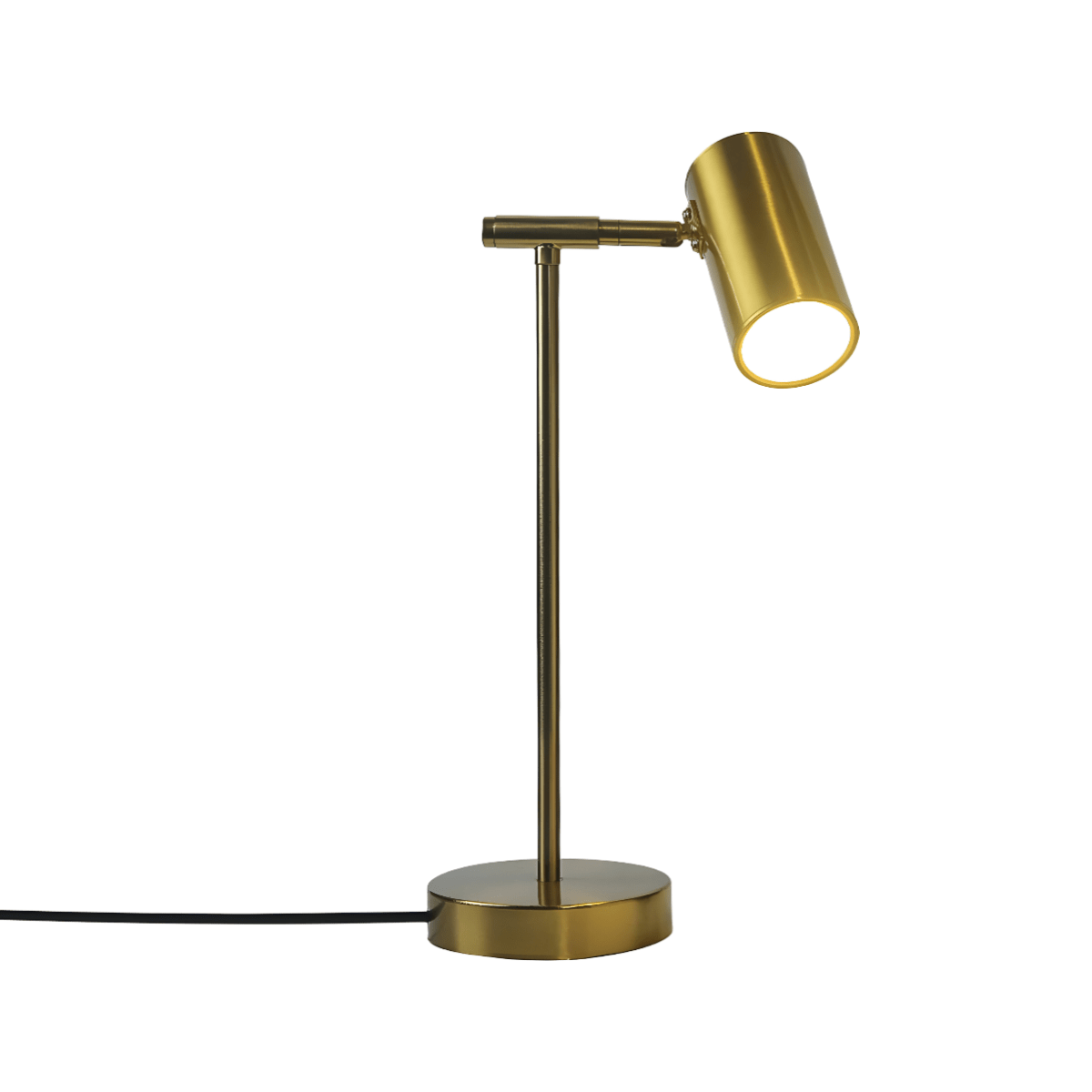 Luminária de Mesa Abajur Moderna Minimalista LED Metal Gold Lux - ORNE™ — decor studio
