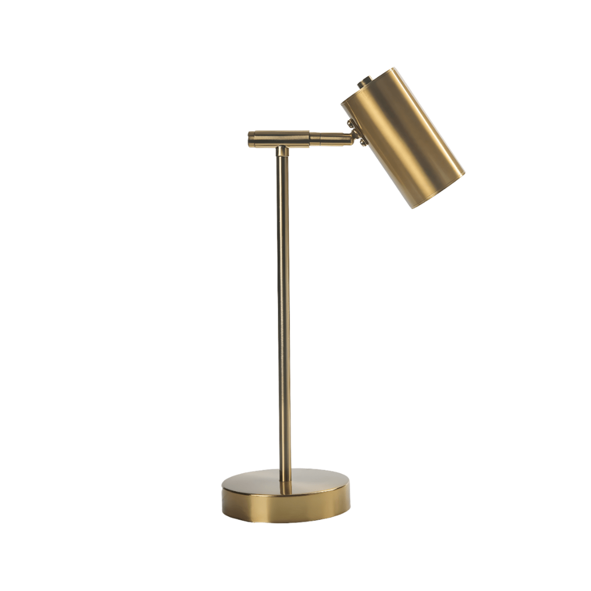 Luminária de Mesa Abajur Moderna Minimalista LED Metal Gold Lux - ORNE™ — decor studio
