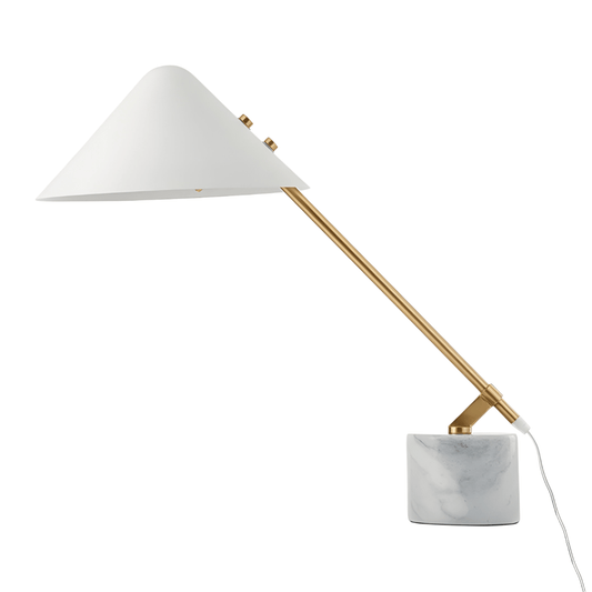Luminária de Mesa Abajur Moderna Minimalista LED Metal Hasra - ORNE™ — decor studio
