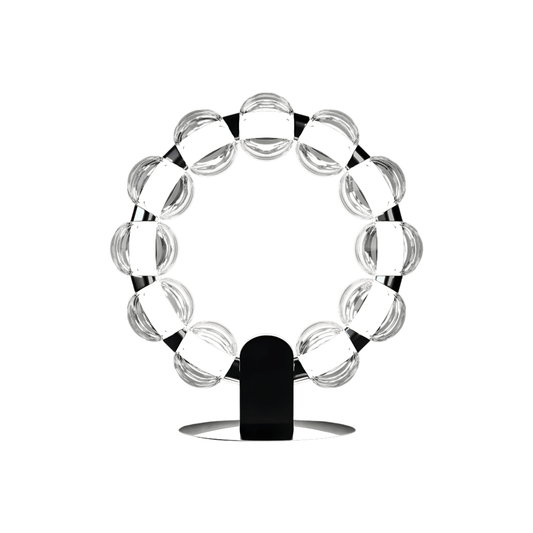 Luminária de Mesa Abajur Moderna Minimalista LED Vidro Margorini - ORNE™ — decor studio