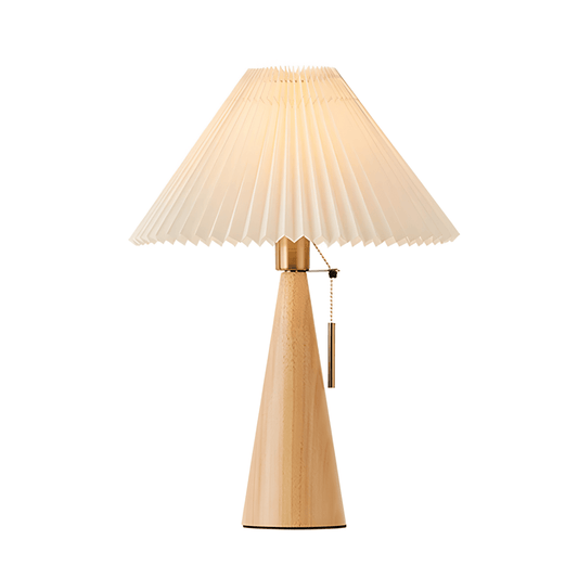 Luminária de Mesa Abajur Moderna Minimalista Madeira Halo - ORNE™ — decor studio