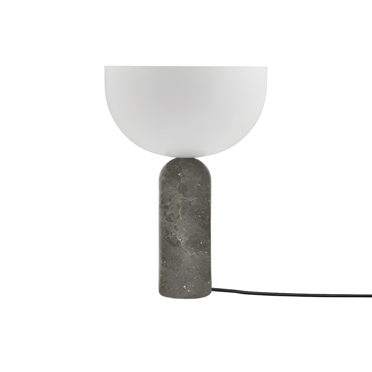 Luminária de Mesa Abajur Moderna Minimalista Mármore Vidro Maomá - ORNE™ — decor studio