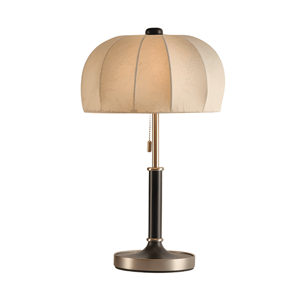 Luminária de Mesa Abajur Moderna Minimalista Tecido Metal Gott - ORNE™ — decor studio