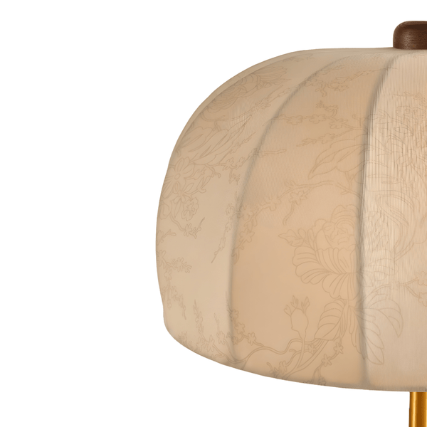 Luminária de Mesa Abajur Moderna Minimalista Tecido Metal Gott - ORNE™ — decor studio