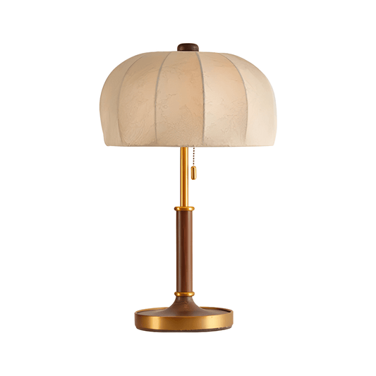 Luminária de Mesa Abajur Moderna Minimalista Tecido Metal Gott - ORNE™ — decor studio