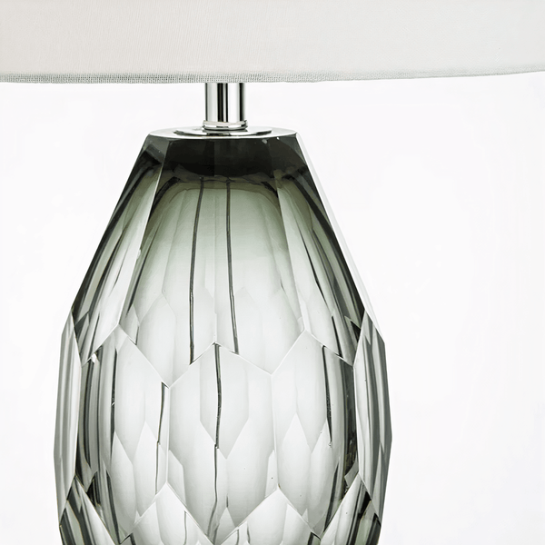 Luminária de Mesa Abajur Moderna Minimalista Vidro Azro - ORNE™ — decor studio