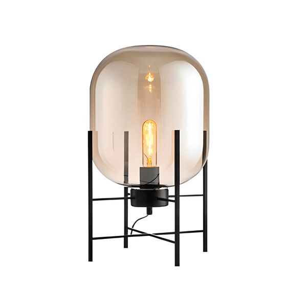 Luminária de Mesa Abajur Moderna Minimalista Vidro Bloom - ORNE™ — decor studio