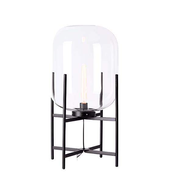 Luminária de Mesa Abajur Moderna Minimalista Vidro Bloom - ORNE™ — decor studio