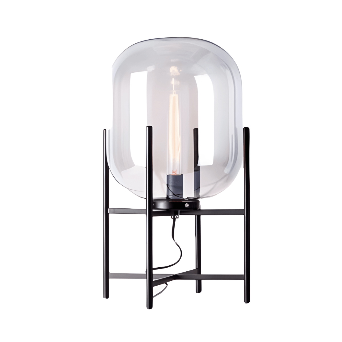 Luminária de Mesa Abajur Moderna Minimalista Vidro Bloom - ORNE™ — decor studio