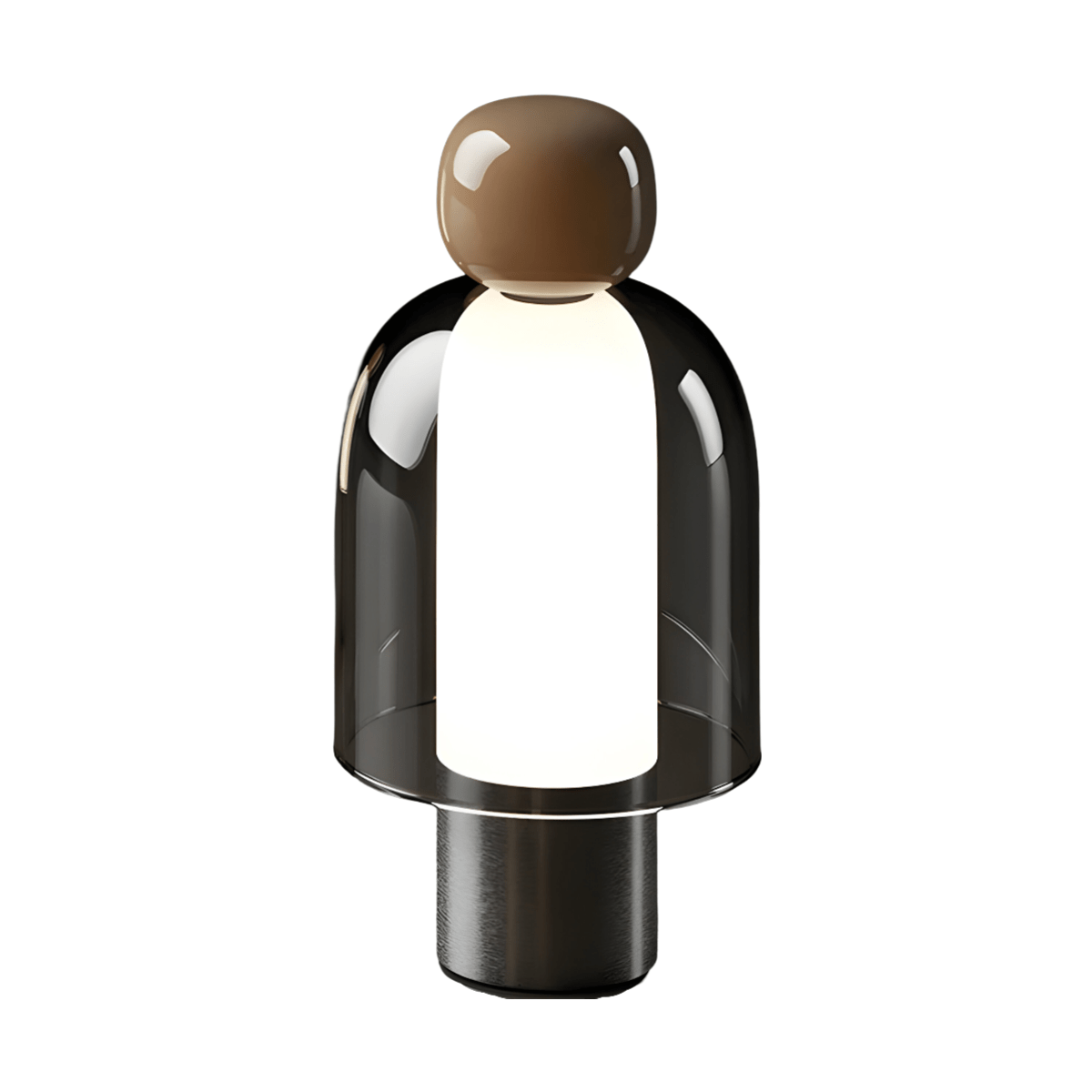 Luminária de Mesa Abajur Moderna Minimalista Vidro Hako Lumin - ORNE™ — decor studio