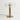 Luminária De Mesa Abajur Moderna Minimalista Vidro Metal Kayo - Ø30x39cm / Incolor - ORNE™