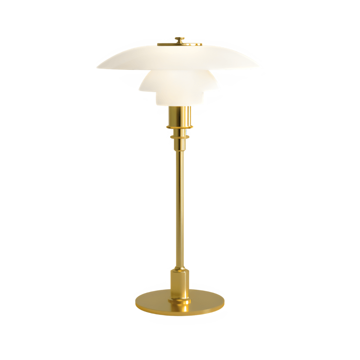 Luminária de Mesa Moderna Minimalista Anvil - Dourado