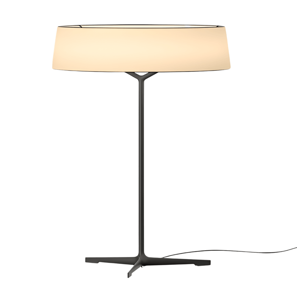 Luminária de Mesa Moderna Minimalista Dama - Preto