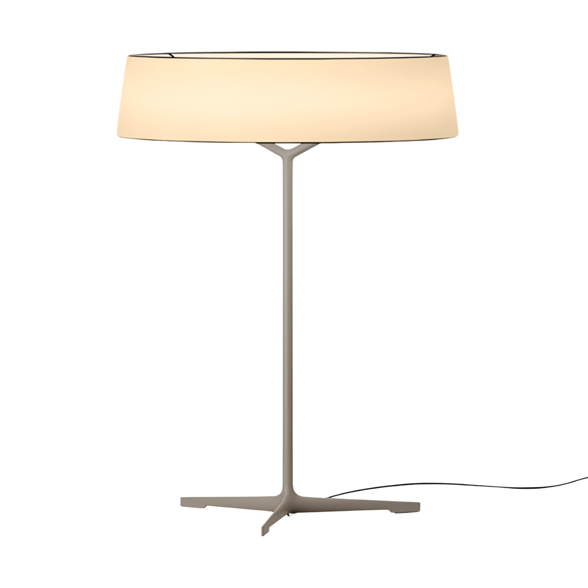 Luminária de Mesa Moderna Minimalista Dama - Cinza