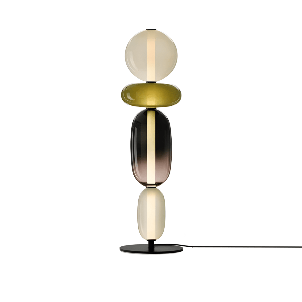 Luminária de Mesa Moderna Minimalista LED Vidro Sole - ORNE™ — decor studio