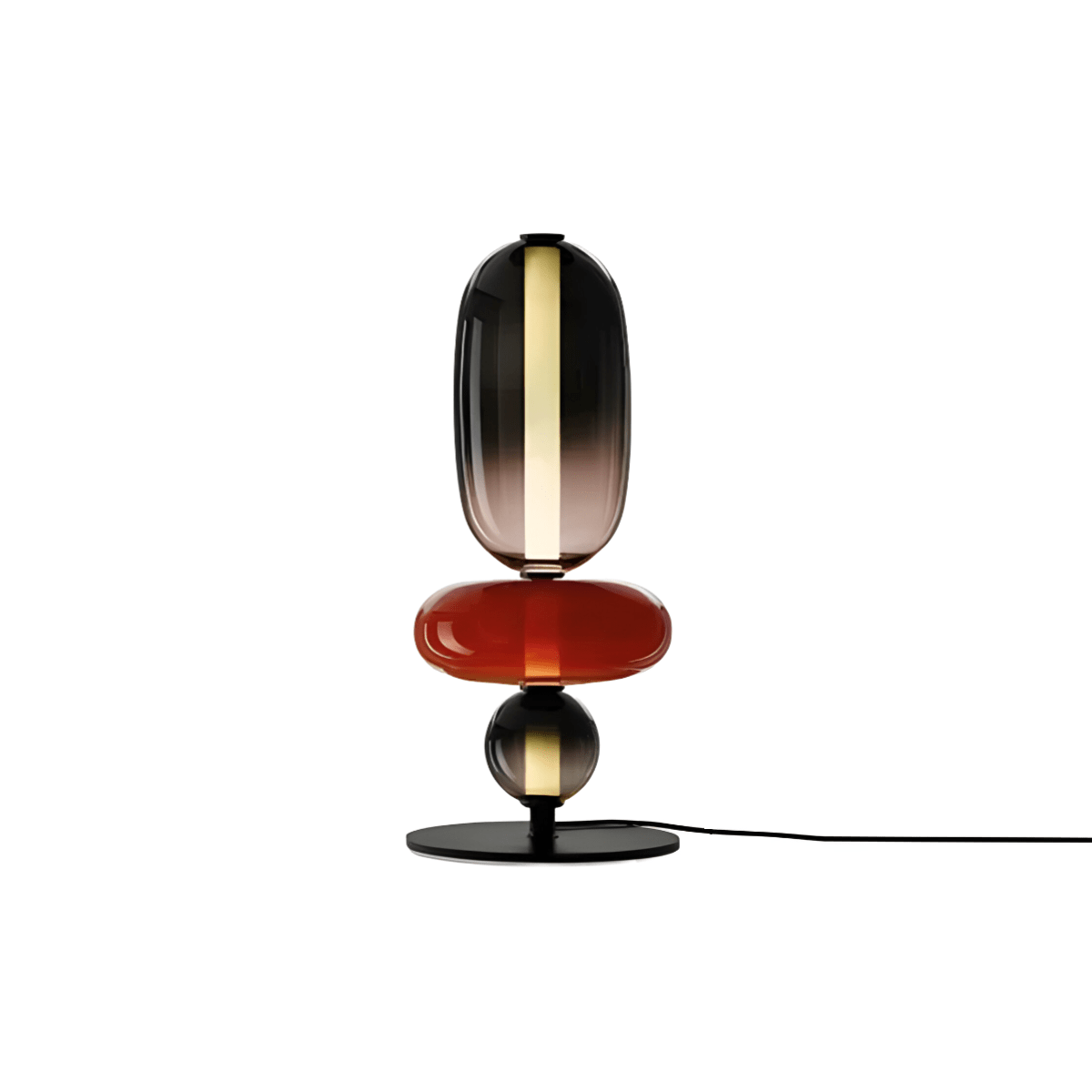 Luminária de Mesa Moderna Minimalista LED Vidro Sole - ORNE™ — decor studio