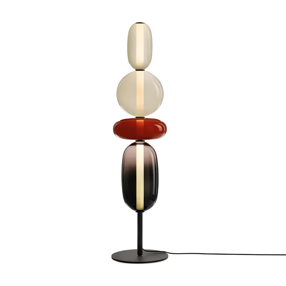 Luminária de Mesa Moderna Minimalista LED Vidro Sole - ORNE™ — decor studio