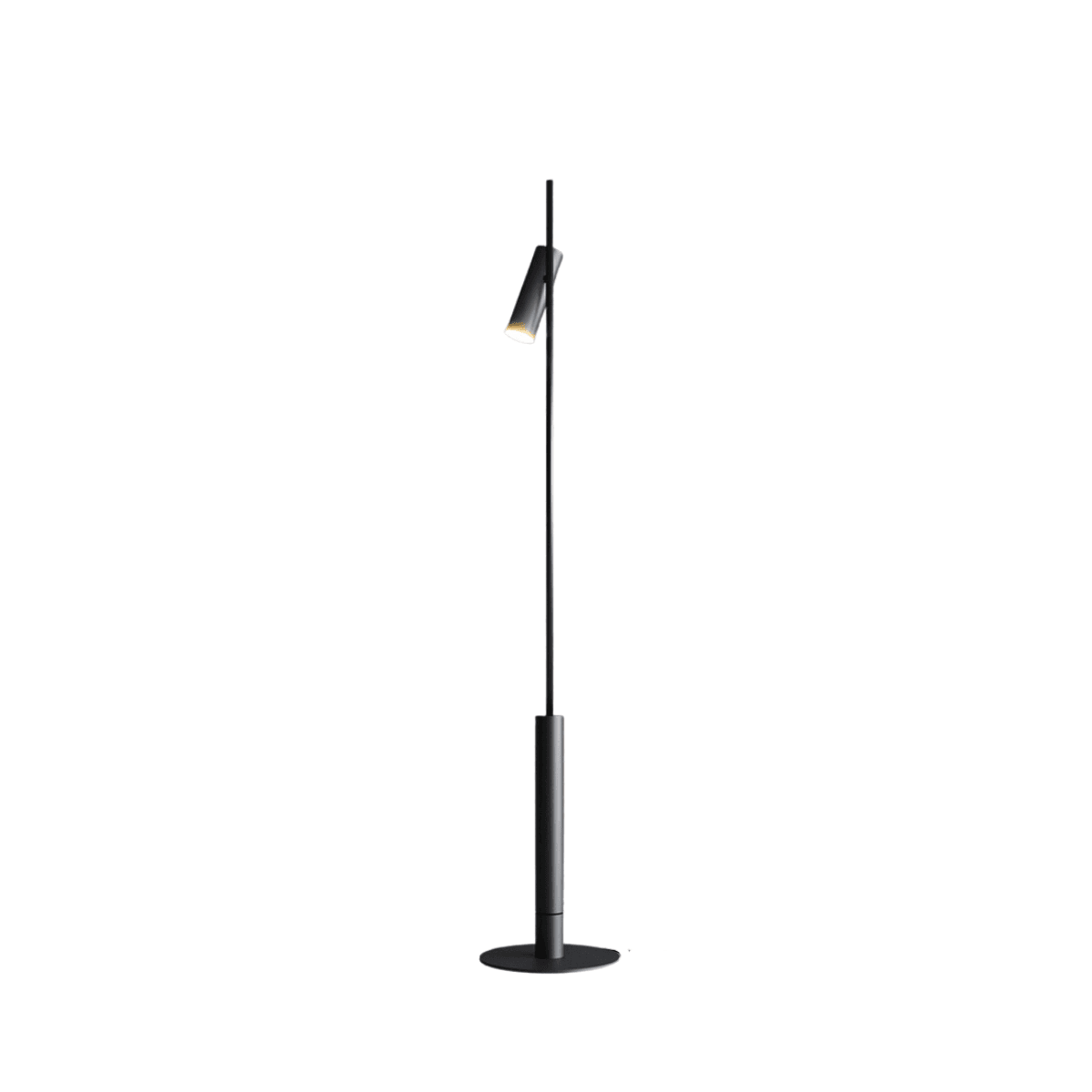 Luminária de Piso Coluna Moderna Minimalista Vazz - Preto