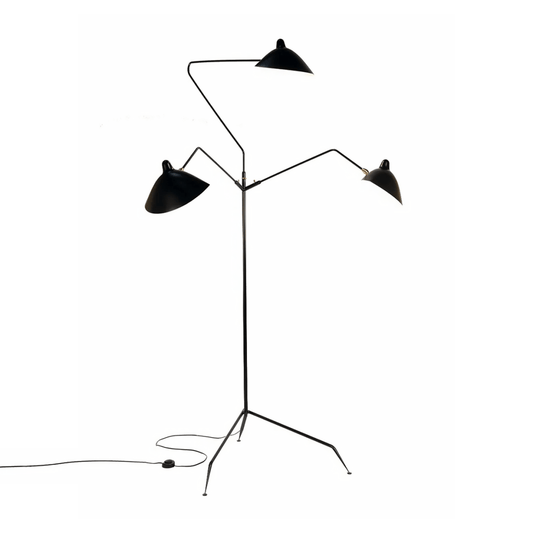 Luminária de Piso Moderna Minimalista Articulada Metal Nerth Mouille - ORNE™ — decor studio