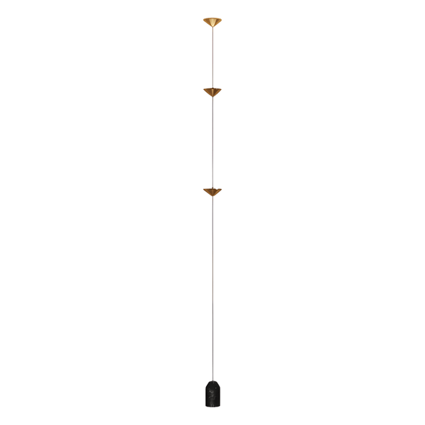 Luminária de Piso Moderna Minimalista LED Metal Mármore Casvanie - ORNE™ — decor studio