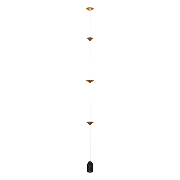 Luminária de Piso Moderna Minimalista LED Metal Mármore Casvanie - ORNE™ — decor studio