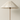 Luminária De Piso Moderna Minimalista Metal Tecido Oely - Ø70x160cm / Branco e Dourado / Alumínio - ORNE™
