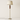 Luminária De Piso Moderna Minimalista Tecido Jozu - Marrom / Ø45x163cm - ORNE™